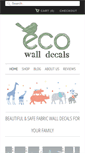 Mobile Screenshot of ecowalldecals.com